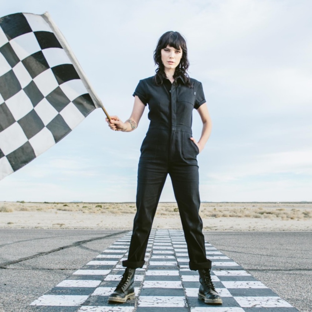 Women’s Black Utility Jumpsuit